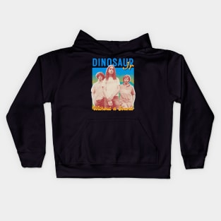 Dinosaur Jr Vintage 1984 // Without a Sound Original Fan Design Artwork Kids Hoodie